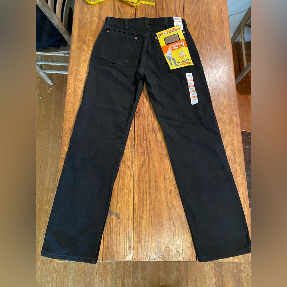 Wrangler Cowboy Cut Black Jeans